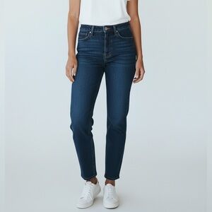 Calvin Klein Women's Jegging Legging Blue Denim‎ Cotton Jean Sz 14 High Rise